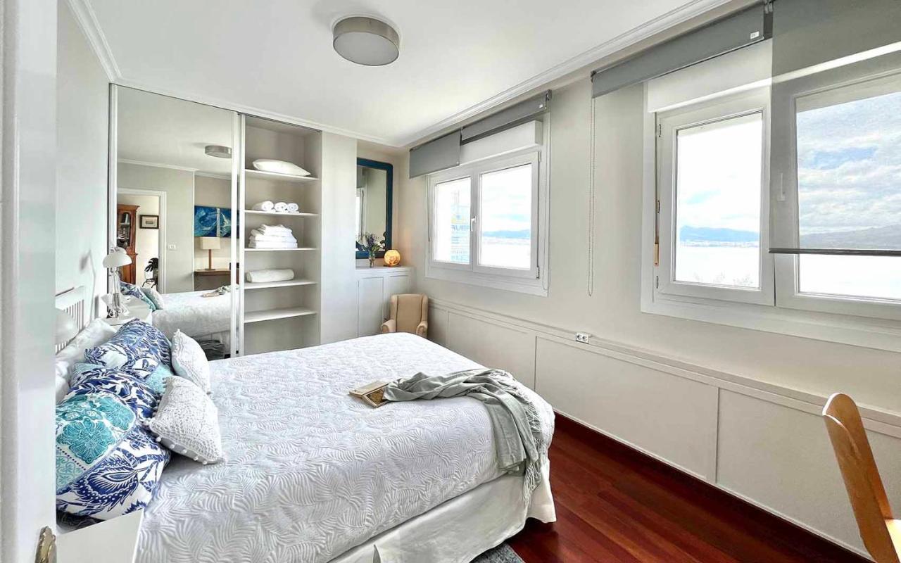 Ferienwohnung El Mirador De Playa Rodeira, Cangas Exterior foto