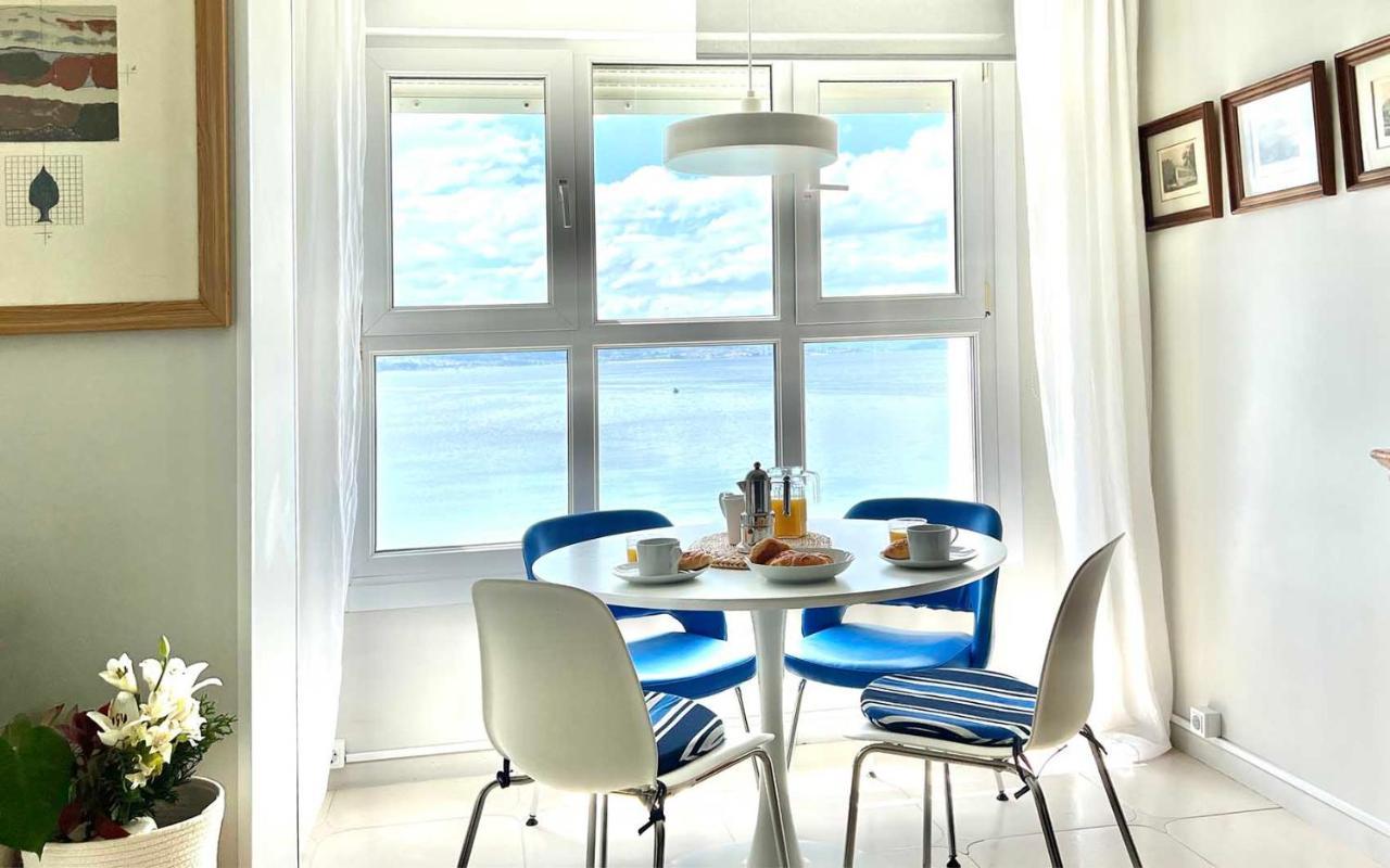 Ferienwohnung El Mirador De Playa Rodeira, Cangas Exterior foto